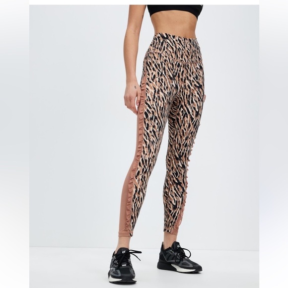 ADIDAS YOGA STUDIO TRAINING 7/8 TIGHTS LEGGINGS SIZE SMALL - Picture 1 of 15